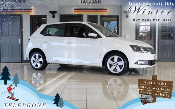 Used 2016 WHITE SKODA FABIA Hatchback 1.2 SE L TSI 5d 109 BHP (reg. 2016-03-18) for sale in Bredbury