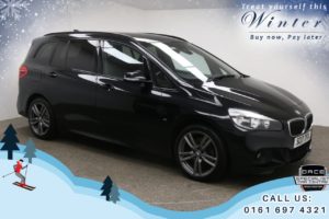 Used 2017 BLACK BMW 2 SERIES MPV 1.5 216D M SPORT GRAN TOURER 5d 114 BHP (reg. 2017-05-31) for sale in Bury