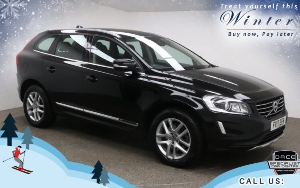 Used 2017 BLACK VOLVO XC60 Estate 2.4 D4 SE LUX NAV AWD 5d AUTO 187 BHP (reg. 2017-05-05) for sale in Bury