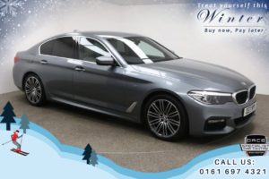 Used 2017 BLUE BMW 5 SERIES Saloon 3.0 530D XDRIVE M SPORT 4d AUTO 261 BHP (reg. 2017-03-12) for sale in Bury