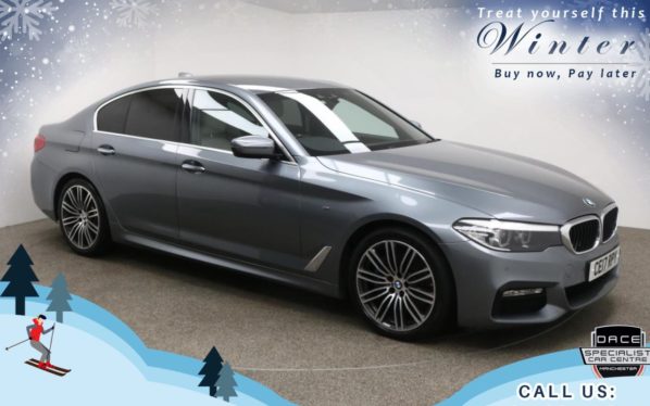 Used 2017 BLUE BMW 5 SERIES Saloon 3.0 530D XDRIVE M SPORT 4d AUTO 261 BHP (reg. 2017-03-12) for sale in Bury