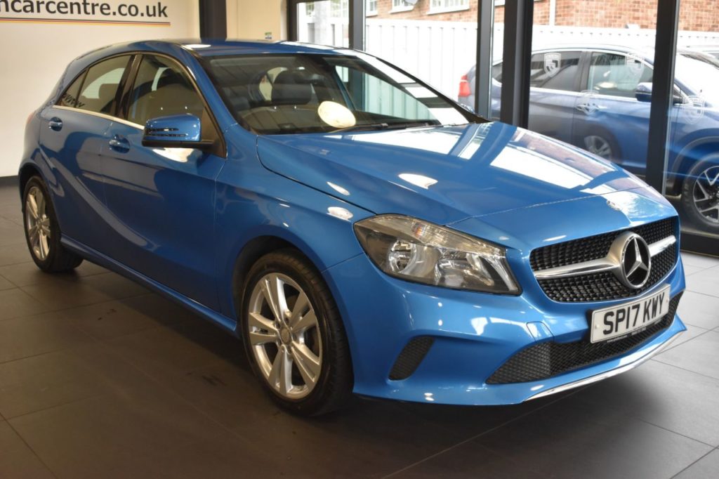 Used_2017_BLUE_MERCEDES-BENZ_A-CLASS_1