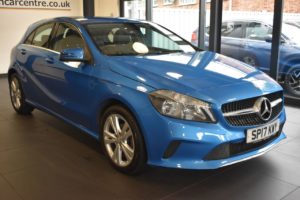 Used_2017_BLUE_MERCEDES-BENZ_A-CLASS_1