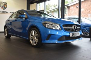 Used_2017_BLUE_MERCEDES-BENZ_A-CLASS_1