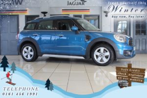 Used 2017 BLUE MINI COUNTRYMAN Hatchback 2.0 COOPER D 5d 148 BHP (reg. 2017-09-28) for sale in Bredbury