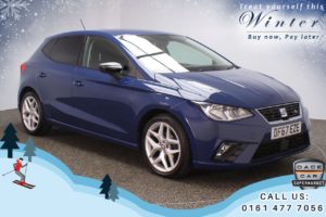 Used 2017 BLUE SEAT IBIZA Hatchback 1.0 TSI FR 5d 94 BHP (reg. 2017-12-13) for sale in Oldham