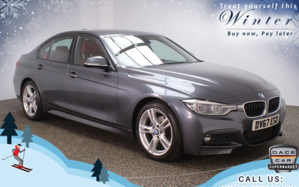 Used 2017 GREY BMW 3 SERIES Saloon 2.0 320D M SPORT 4d AUTO 188 BHP (reg. 2017-09-21) for sale in Oldham
