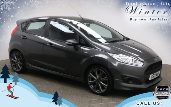 Used 2017 GREY FORD FIESTA Hatchback 1.5 ST-LINE TDCI 5d 94 BHP (reg. 2017-05-31) for sale in Bury