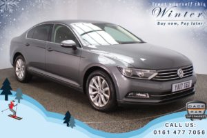 Used 2017 GREY VOLKSWAGEN PASSAT Saloon 2.0 SE BUSINESS TDI BLUEMOTION TECH DSG 4d AUTO 148 BHP (reg. 2017-05-31) for sale in Oldham