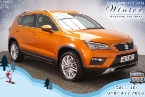 Used 2017 ORANGE SEAT ATECA Hatchback 1.4 ECOTSI XCELLENCE 5d 148 BHP (reg. 2017-05-19) for sale in Oldham