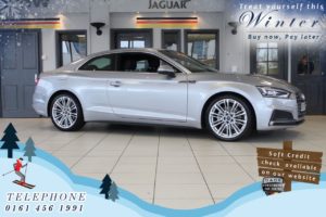 Used 2017 SILVER AUDI A5 Coupe 2.0 TDI S LINE 2d AUTO 188 BHP (reg. 2017-05-30) for sale in Bredbury