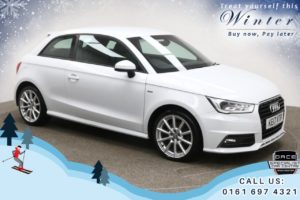 Used 2017 WHITE AUDI A1 Hatchback 1.4 TFSI S LINE 3d 123 BHP (reg. 2017-08-25) for sale in Bury