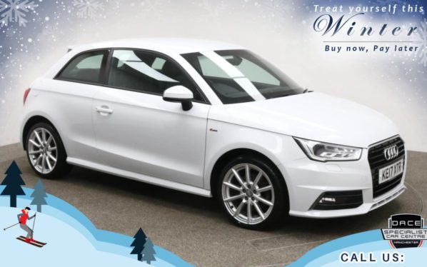 Used 2017 WHITE AUDI A1 Hatchback 1.4 TFSI S LINE 3d 123 BHP (reg. 2017-08-25) for sale in Bury