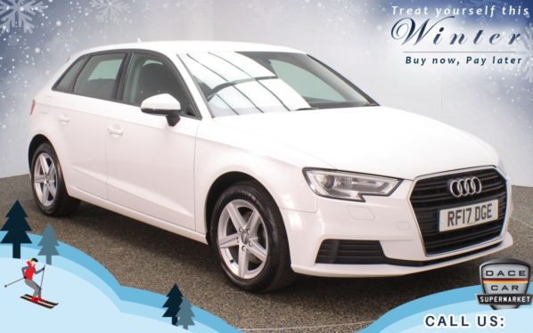 Used 2017 WHITE AUDI A3 Hatchback 1.5 TFSI SE 5d 148 BHP FREE 1 YEAR WARRANTY (reg. 2017-07-18) for sale in Oldham