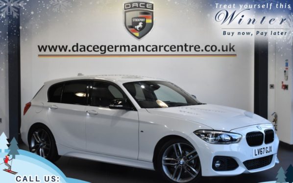 Used 2017 WHITE BMW 1 SERIES Hatchback 1.5 118I M SPORT 5DR AUTO 134 BHP (reg. 2017-09-29) for sale in Worsley