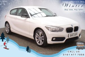 Used 2017 WHITE BMW 1 SERIES Hatchback 1.5 118I SPORT 3d 134 BHP (reg. 2017-03-29) for sale in Oldham
