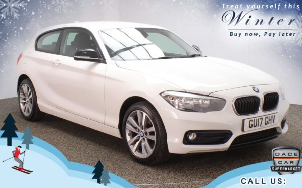 Used 2017 WHITE BMW 1 SERIES Hatchback 1.5 118I SPORT 3d 134 BHP (reg. 2017-03-29) for sale in Oldham