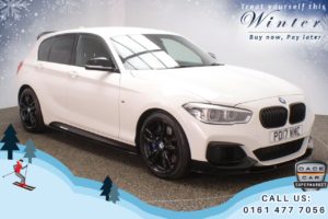 Used 2017 WHITE BMW 1 SERIES Hatchback 3.0 M140I 5d AUTO 335 BHP (reg. 2017-03-06) for sale in Oldham