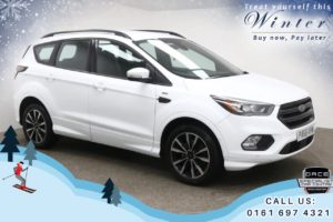 Used 2017 WHITE FORD KUGA 4x4 1.5 ST-LINE TDCI 5d 118 BHP (reg. 2017-01-27) for sale in Bury