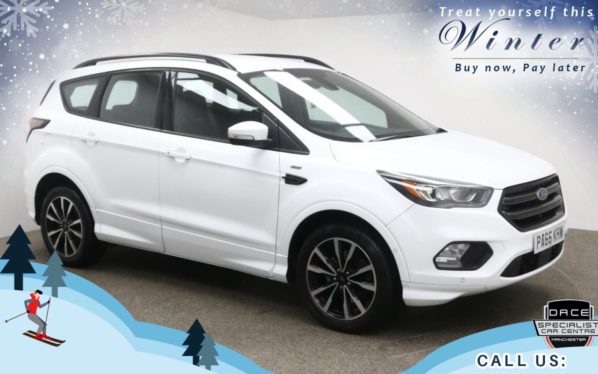 Used 2017 WHITE FORD KUGA 4x4 1.5 ST-LINE TDCI 5d 118 BHP (reg. 2017-01-27) for sale in Bury