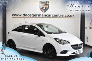 Used 2017 WHITE VAUXHALL CORSA Hatchback 1.4 LIMITED EDITION ECOFLEX 3DR 74 BHP (reg. 2017-03-24) for sale in Worsley