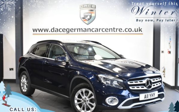 Used 2018 BLUE MERCEDES-BENZ GLA-CLASS Estate 2.1 GLA 200 D SE 5DR AUTO 134 BHP (reg. 2018-03-17) for sale in Worsley