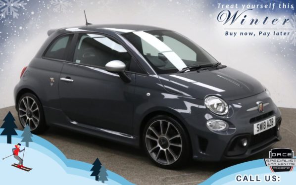 Used 2018 GREY ABARTH 595 Hatchback 1.4 595 TURISMO 3d 162 BHP (reg. 2018-03-30) for sale in Bury