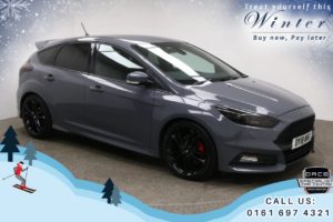 Used 2018 GREY FORD FOCUS Hatchback 2.0 ST-3 TDCI 5d AUTO 183 BHP (reg. 2018-03-29) for sale in Bury