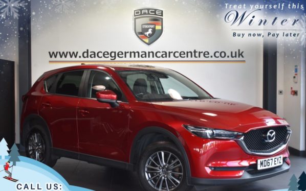 Used 2018 RED MAZDA CX-5 4x4 2.2 D SE-L NAV 4WD 5DR AUTO 148 BHP (reg. 2018-02-01) for sale in Worsley