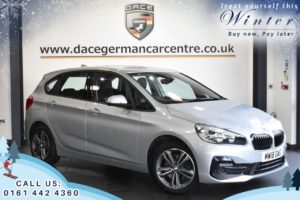 Used 2018 SILVER BMW 2 SERIES ACTIVE TOURER Hatchback 2.0 218D SPORT 5DR AUTO 148 BHP (reg. 2018-05-22) for sale in Worsley