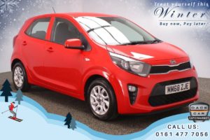 Used 2019 RED KIA PICANTO Hatchback 1.0 2 5d 66 BHP (reg. 2019-01-20) for sale in Oldham