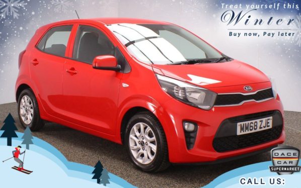Used 2019 RED KIA PICANTO Hatchback 1.0 2 5d 66 BHP (reg. 2019-01-20) for sale in Oldham