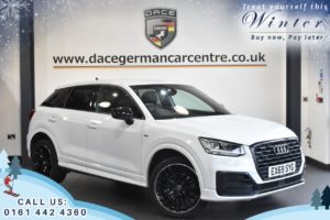 Used 2019 WHITE AUDI Q2 Estate 1.6 TDI BLACK EDITION 5d 114 BHP (reg. 2019-09-03) for sale in Worsley