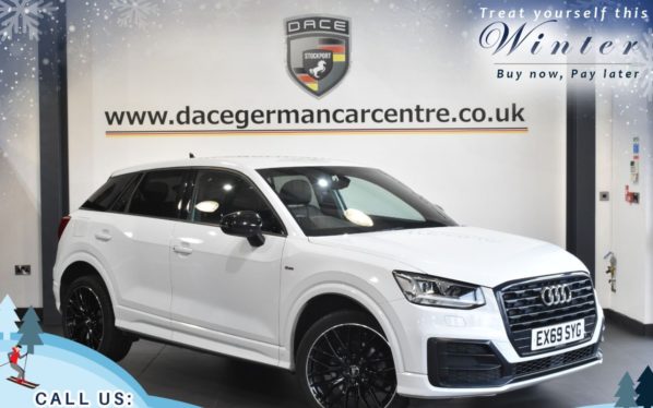 Used 2019 WHITE AUDI Q2 Estate 1.6 TDI BLACK EDITION 5d 114 BHP (reg. 2019-09-03) for sale in Worsley