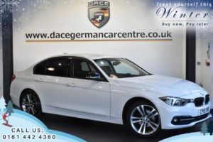 Used 2019 WHITE BMW 3 SERIES Saloon 2.0 318D SPORT 4DR 148 BHP (reg. 2019-03-22) for sale in Worsley