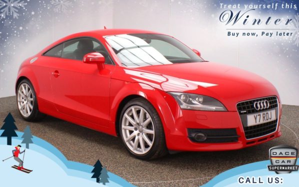 Used 2007 RED AUDI TT Coupe 3.2 QUATTRO 3d 250 BHP (reg. 2007-01-19) for sale in Chadderton