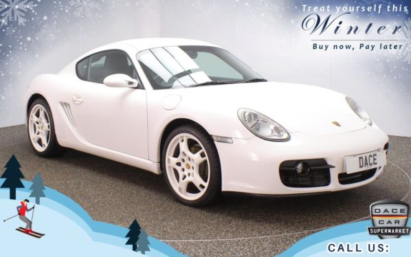 Used 2008 WHITE PORSCHE CAYMAN Coupe 2.7 24V 2d 242 BHP (reg. 2008-03-26) for sale in Chadderton
