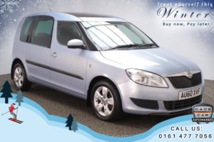 Used 2010 BLUE SKODA ROOMSTER MPV 1.2 SE TSI DSG 5d 103 BHP (reg. 2010-09-01) for sale in Chadderton