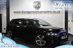 Used 2011 BLACK AUDI A3 Hatchback 1.8 SPORTBACK TFSI S LINE SPECIAL EDITION 5DR 153 BHP (reg. 2011-06-27) for sale in Trafford