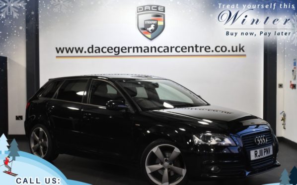 Used 2011 BLACK AUDI A3 Hatchback 1.8 SPORTBACK TFSI S LINE SPECIAL EDITION 5DR 153 BHP (reg. 2011-06-27) for sale in Trafford