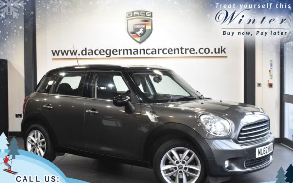 Used 2012 GREY MINI COUNTRYMAN Hatchback 1.6 COOPER [CHILI PACK] 5d 122 BHP (reg. 2012-10-16) for sale in Trafford