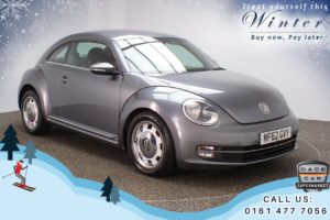 Used 2012 GREY VOLKSWAGEN BEETLE Hatchback 2.0 DESIGN TDI 3d 139 BHP (reg. 2012-09-01) for sale in Chadderton