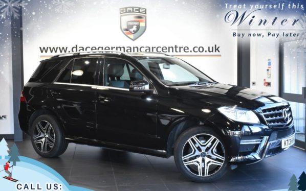 Used 2013 BLACK MERCEDES-BENZ M-CLASS Estate 3.0 ML350 BLUETEC AMG SPORT 5d AUTO 258 BHP (reg. 2013-07-18) for sale in Trafford