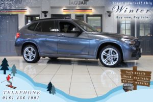 Used 2013 GREY BMW X1 Estate 2.0 XDRIVE20D M SPORT 5d AUTO 181 BHP (reg. 2013-02-01) for sale in Cheadle