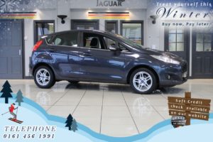 Used 2013 GREY FORD FIESTA Hatchback 1.2 ZETEC 5d 81 BHP (reg. 2013-01-29) for sale in Cheadle