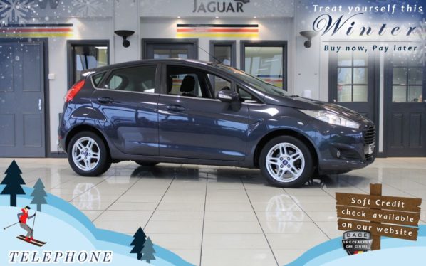 Used 2013 GREY FORD FIESTA Hatchback 1.2 ZETEC 5d 81 BHP (reg. 2013-01-29) for sale in Cheadle