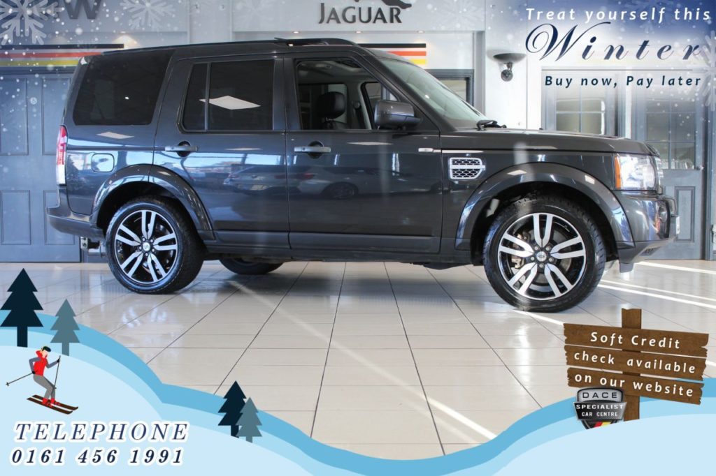 Used 2013 GREY LAND ROVER DISCOVERY Estate 3.0 SDV6 HSE LUXURY 5d 255 BHP (reg. 2013-03-05) for sale in Cheadle