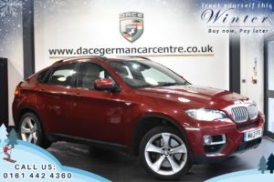 Used 2013 RED BMW X6 4x4 4.4 XDRIVE50I 4d AUTO 402 BHP (reg. 2013-03-28) for sale in Trafford