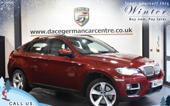 Used 2013 RED BMW X6 4x4 4.4 XDRIVE50I 4d AUTO 402 BHP (reg. 2013-03-28) for sale in Trafford