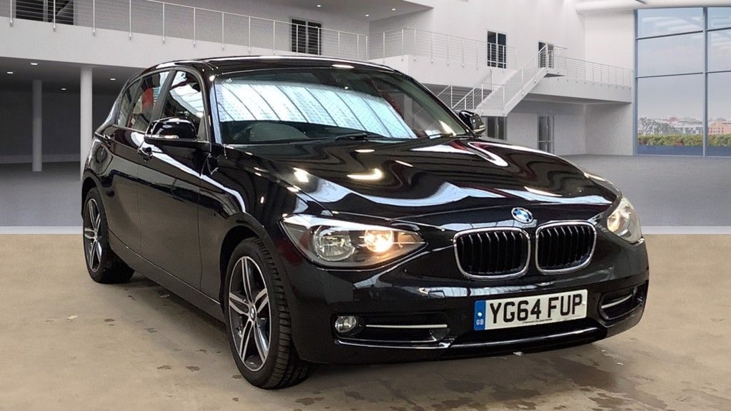 Used 2014 BLACK BMW 1 SERIES Hatchback 2.0 116D SPORT 5d AUTO 114 BHP (reg. 2014-11-20) for sale in Dace Auction